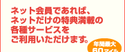 �l�b�g����ł���΁A�l�b�g�����̓��T���ڂ̊e��T�[�r�X�������p���������܂��B